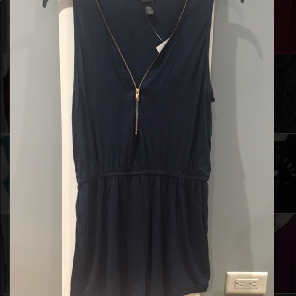 Blue romper